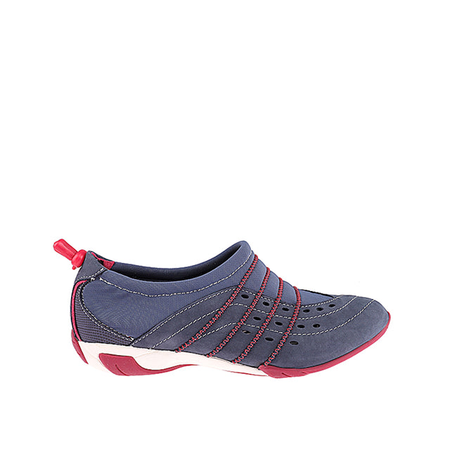 Slip On Energize In Navy Nubuck