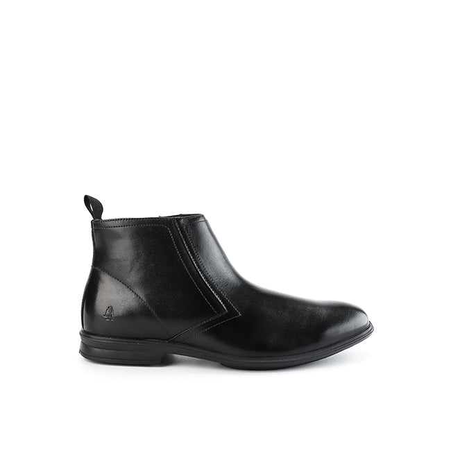 Hush Puppies Sepatu Boots Pria Cade Zip Boots In Black
