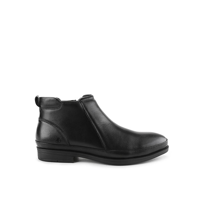 Terro Cisco Zip Boots In Black