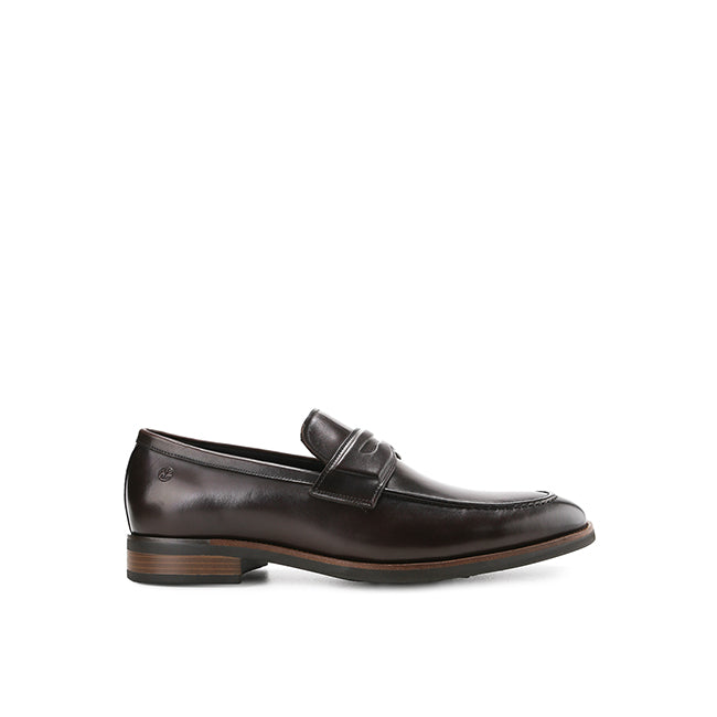 Fiddler Saddle Loafer In Coffee