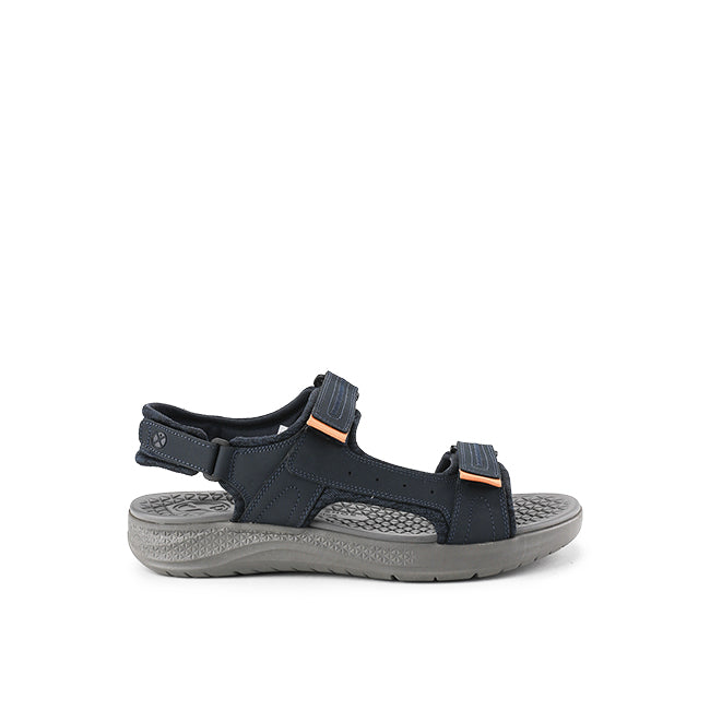 Activate Sandal In Navy Blue Pu