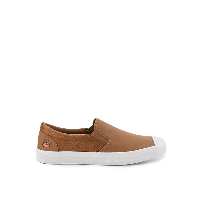 Hush Puppies Sepatu Slip On Pria Jacko Laziest In Brown