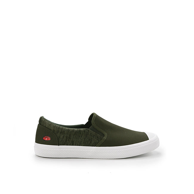 Hush Puppies Sepatu Slip On Pria Jacko Laziest In Olive