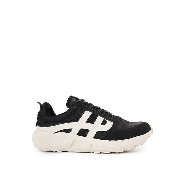 Sneakers Seventy8 Runner In Bold Black Textile