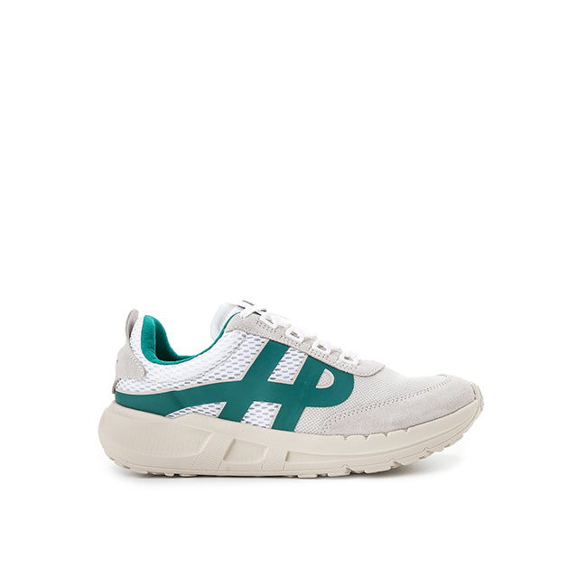 Sneakers Seventy8 Runner In White Textile Grn