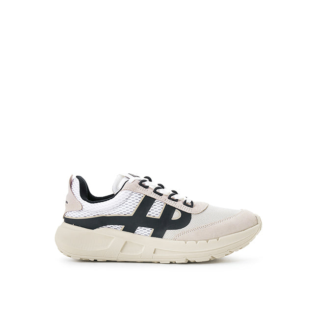 Sneakers Seventy8 Runner In White Textile Navy