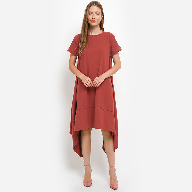 Hush Puppies Pakaian Dress Wanita Kirby In Orange