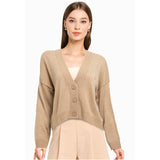 Hush Puppies Pakaian Cardigan Wanita Genae In Khaki