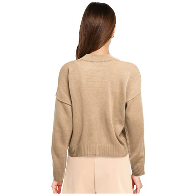 Hush Puppies Pakaian Cardigan Wanita Genae In Khaki