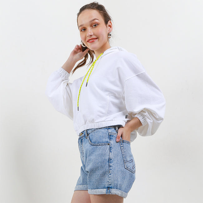 Hush Puppies Pakaian Sweater Wanita Vega In White