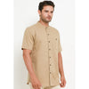 Hush Puppies Pakaian Kemeja Pria Damascus In Brown