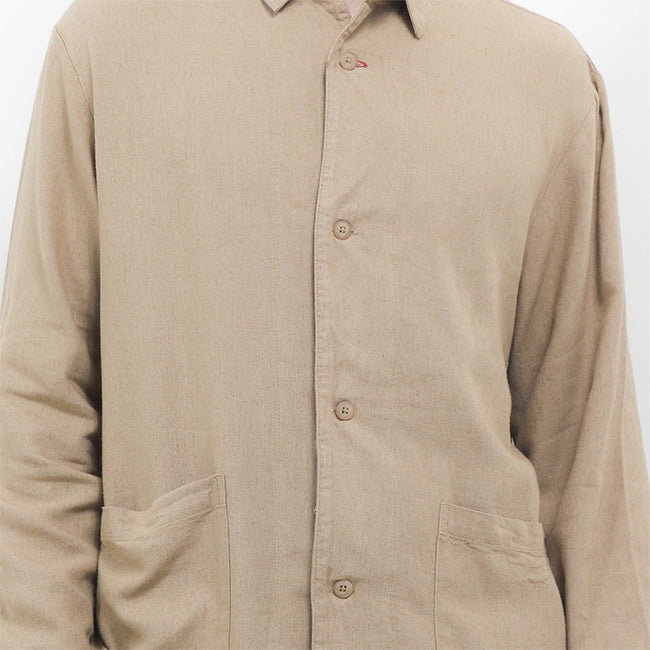 Linen Kimoto In Khaki