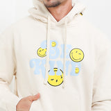 Hoodie Be Kind X Smileyworld Hoodie In Cream