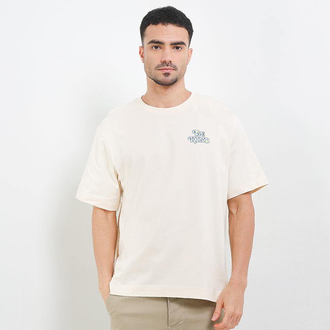 T-Shirt Be Kind X Smileyworld Tee In Cream