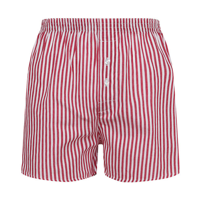 Hush Puppies Pakaian Underwear Pria Woven Boxer In Red