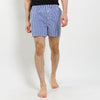 Hush Puppies Pakaian Underwear Pria Woven Boxer In Blue