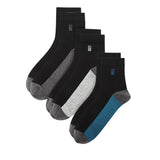 Crew Otis M Qua Socks In Gy/Nv/Dg