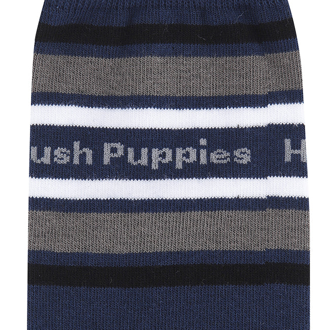 Capo M Crew Socks In Gy/Nv/Wh