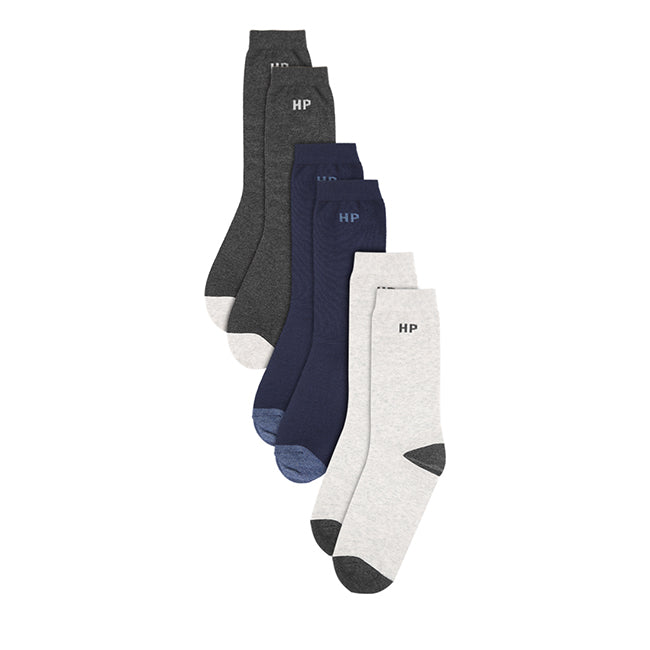 Both M Crew Socks In Lg/Dg/Bl