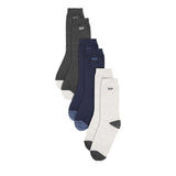 Both M Crew Socks In Lg/Dg/Bl